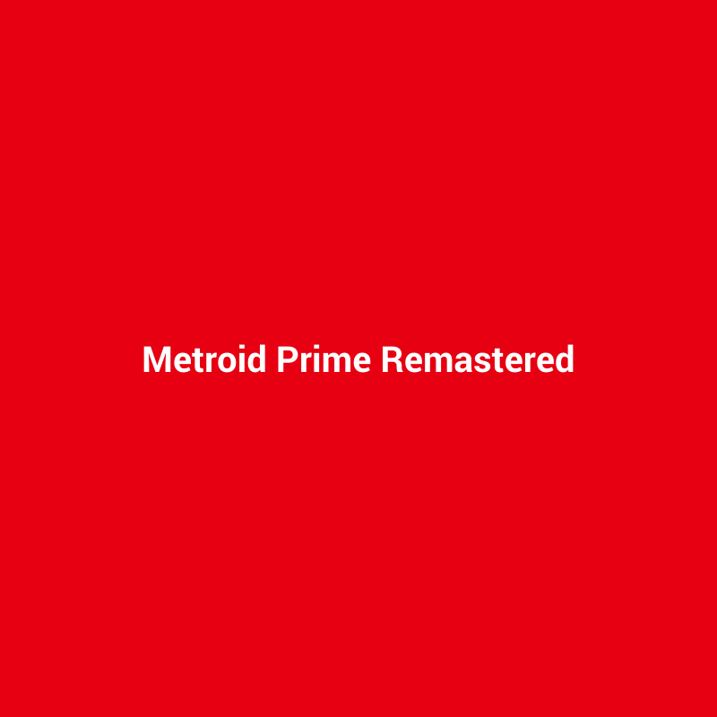 metroid prime remastered